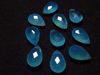 15 pcs- AAAA - Really Stunning High Quality Rainbow MOONSTONE - Faceted Super Sparkle - Gorgeous Full Blue Flashy Fire Oval Shape Briolett Huge Size 6x8 - 10x13.5 mm